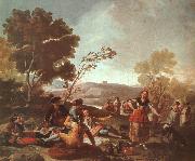 Picnic on the Banks of the Manzanares Francisco de Goya